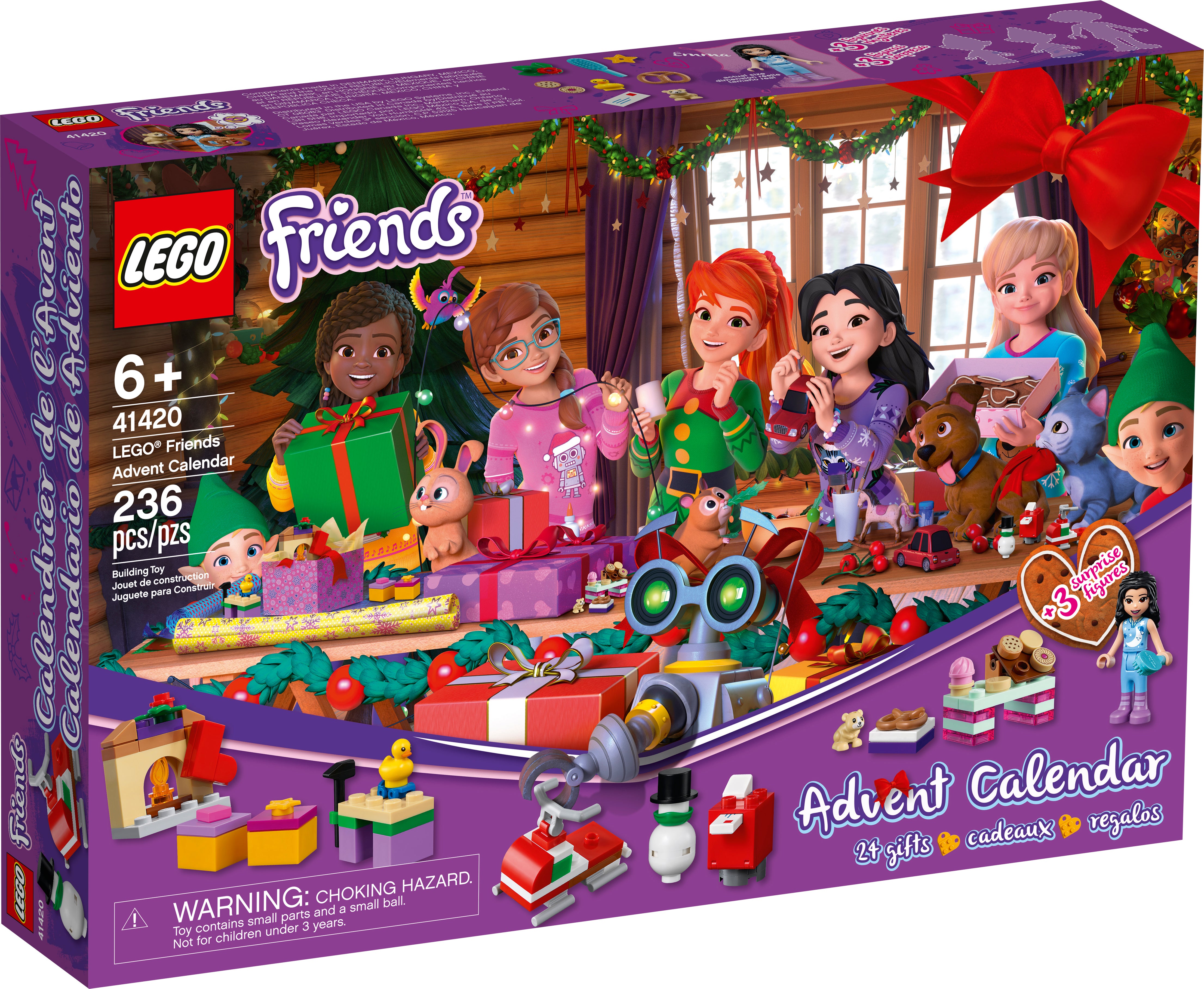 Lego Friends MiniFigure ELF from 2020 Advent Calendar set 41420 New 